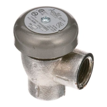 Allpoints Allpoints 56-1377 1/2" NPT Vacuum Breaker, 125 PSI - 212 Degrees F Maximum Temperature 561377